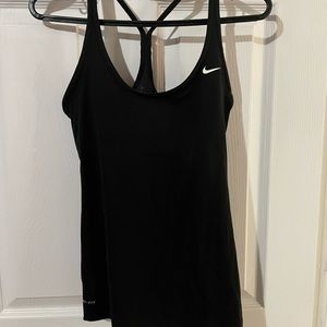 Nike Dry-fit workout shirt with built in bra
